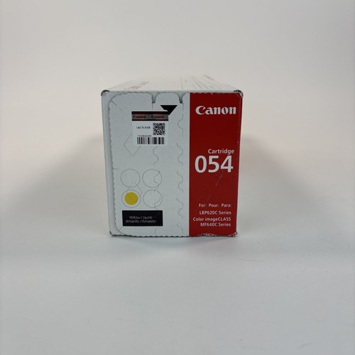 Oficjalny oryginalny toner Canon 054 żółty do serii LBP620C - Zdjęcie 4 z 4