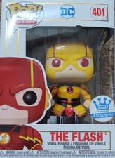 $ NEW FUNKO SHOP THE FLASH REVERSE COLORS 401 VINYL FIGURE DC HEROES EXCLUSIVE