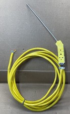 Omega 6  Long,    OD, Type K Thermocouple, with 12  Shielded Grounded Cable