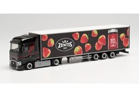Herpa 1:87 313896 Renault T Lowliner-KüHlkoffer-Sattelzug „Zentis Aachen“ Neu