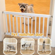 Step-over Metal Short Dog Gate Small Expandable Dog Gates for Doorways 30"-32"