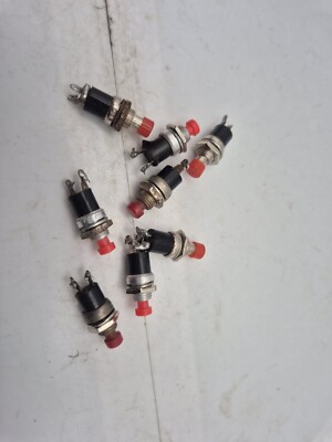  TASTER ZUM SCHALTEN ROT X 8 FÜR PECO HORNBY PUNKTMOTOREN