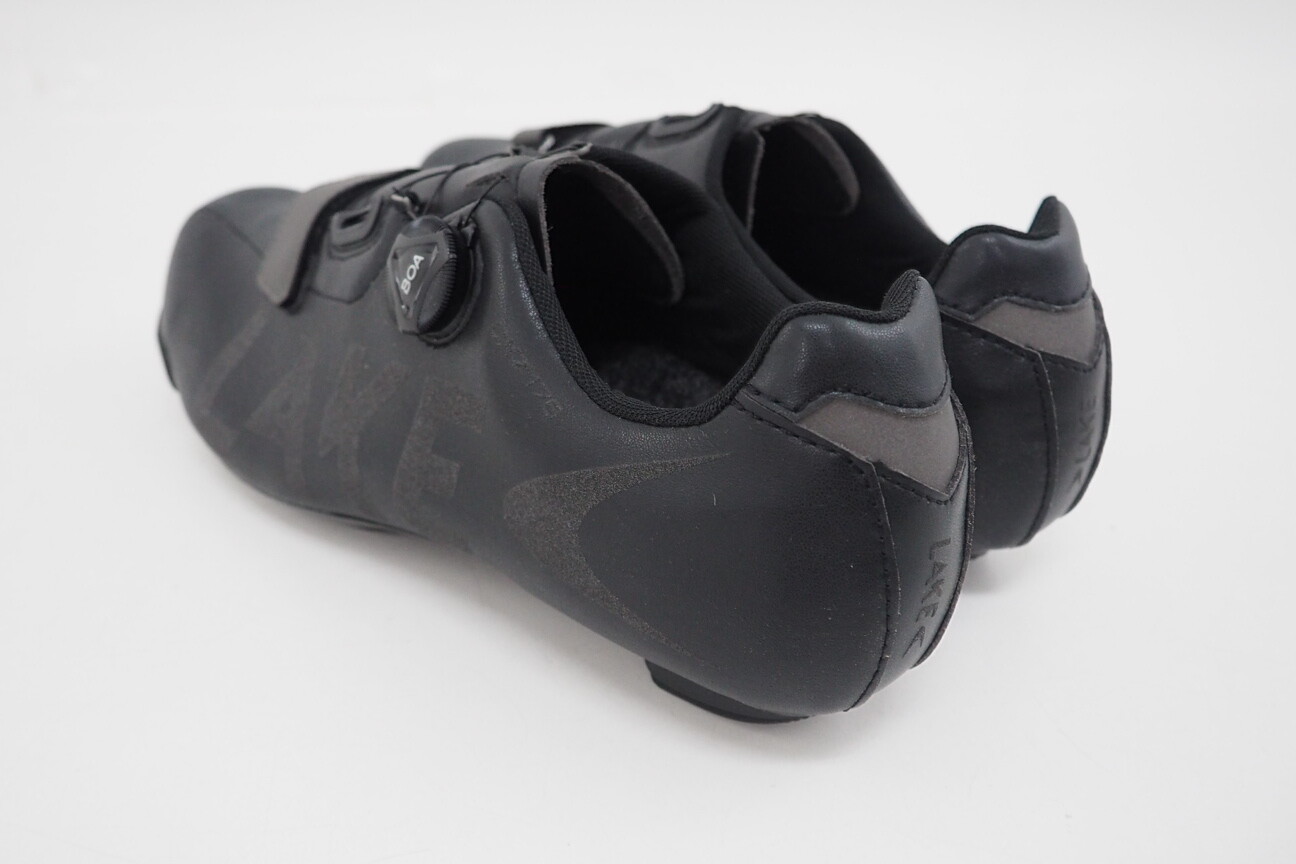 New! Lake Men's CXZ 176 Cycling Shoe Black EU Size 43 Boa/Hook & Loop