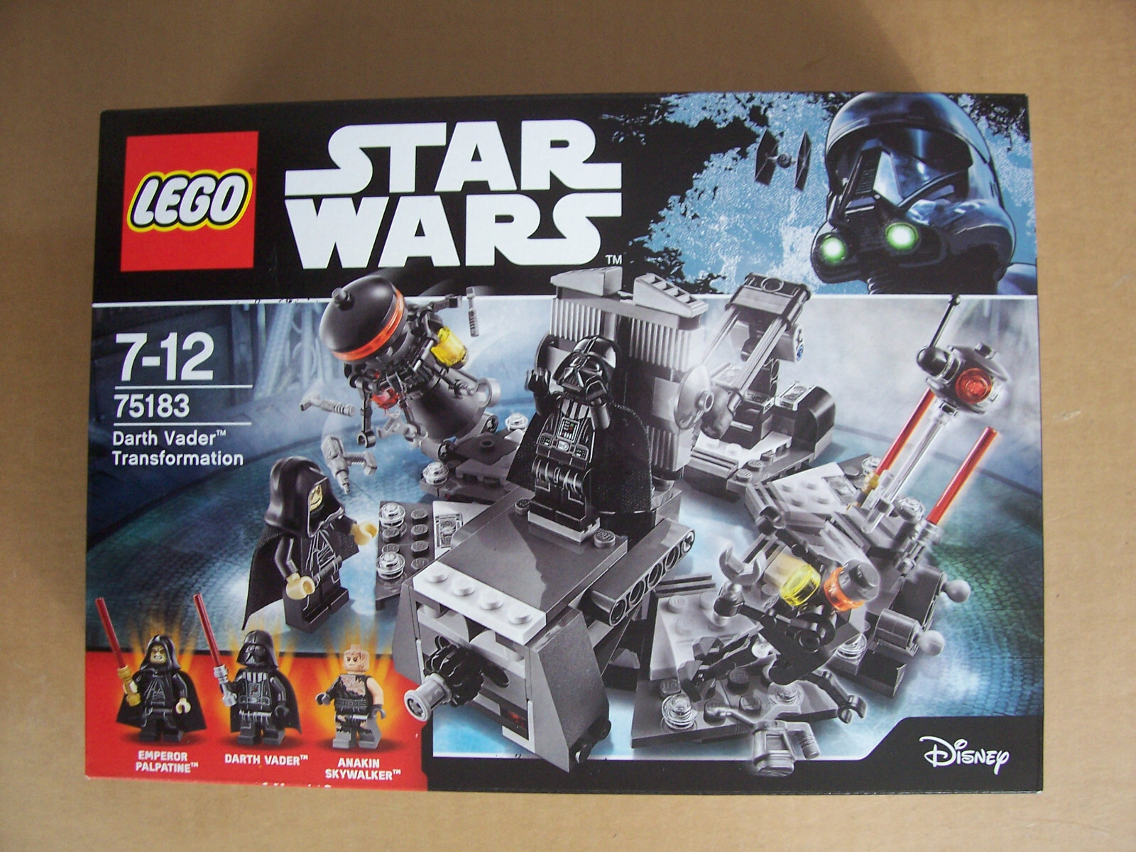 LEGO - Star Wars  DARTH VADER TRANSFORMATION - 75183 - New & Sealed