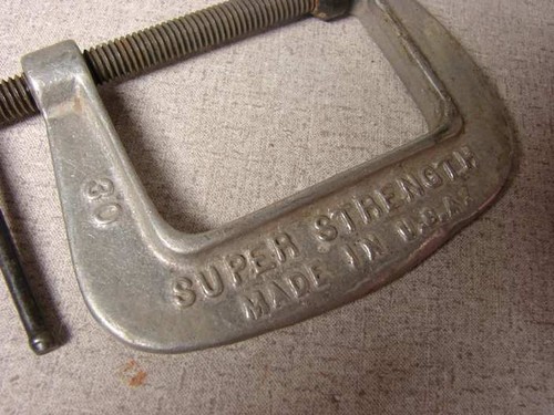 Vintage C Clamp Super Strength 3" 30 Made in USA - Picture 2 of 5