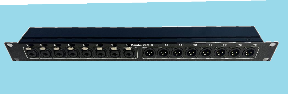 Mamba 8 Combo & 8 XLR Male to 8 XLR Male & 8 Combo [8 inx8 out