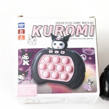 Sanrio Kuromi Pop It Fidget Game Toy New 4"L