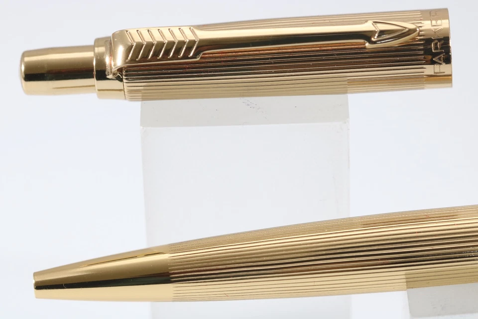 Vintage (c1960) Parker Golden Imperial Jotter Ballpoint & Mechanical Pencil - Image 3 of 4
