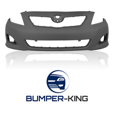 Bumper-king Primered Front Bumper Cover Fascia For 2009 2010 Toyota Corolla