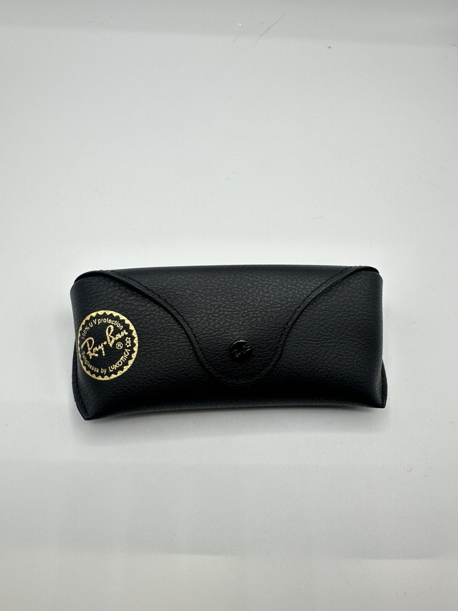 NWT Authentic Ray-Ban Black Leather Case with Booklet & Cleaning Cloth Ray-Ban Leather Case with Booklet and Cleaning Cloth  main image 4