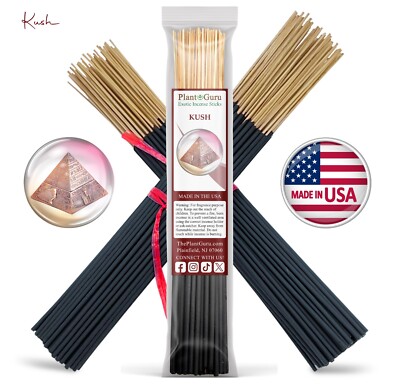 KUSH Incense Sticks 11'' Bulk Pack Wholesale Hand Dipped Lot