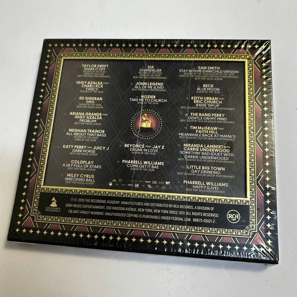 2015 & 2016 Grammy Nominees  2 CDs Taylor Swift Beck Maroon 5 Wiz Beyonce Bruno - Image 3 of 4