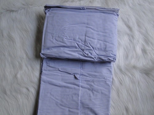 Price Reduction!!! Gingham Check Blue Print Sheet Set - Picture 6 of 8