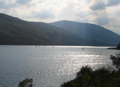Photo 6x4 Loch Earn. St Fillans Popular with watersports enthusiasts.  Vi c2005