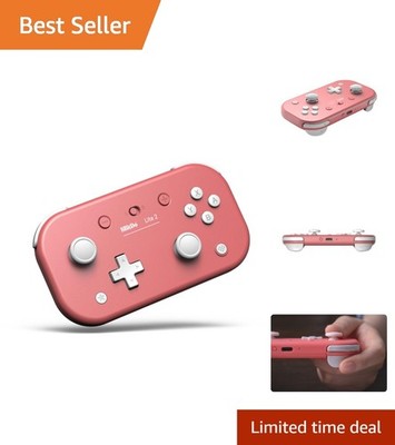 Ultra-Portable Bluetooth Gamepad with Turbo Functionality for Switch & Android