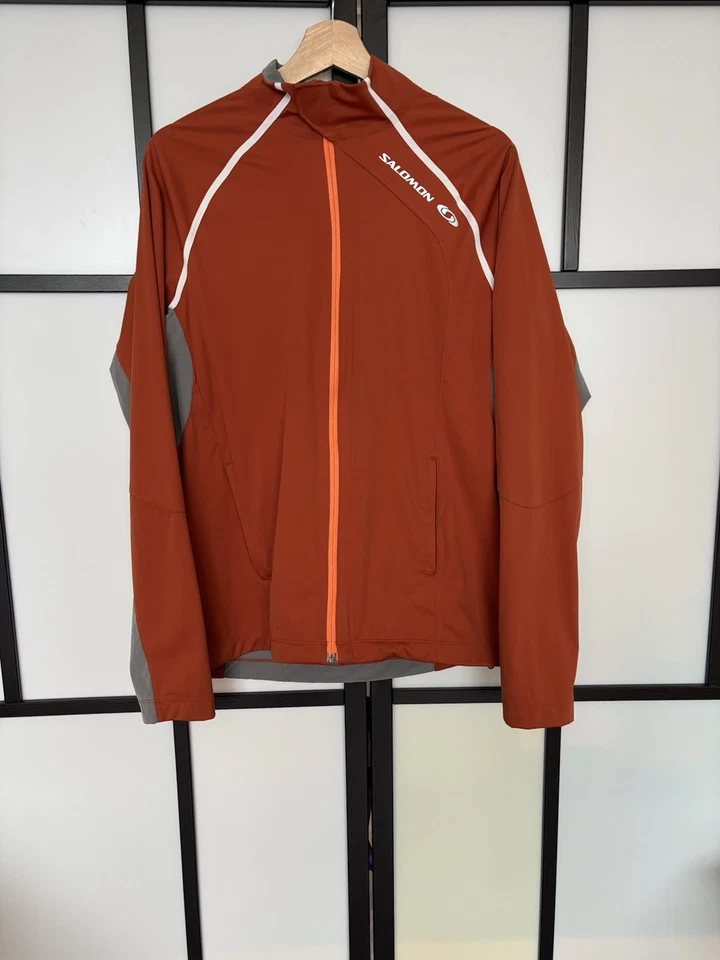 Chaqueta cortavientos Salomon para mujer GRANDE deportiva ocio correr gorp Foto 2 de 4