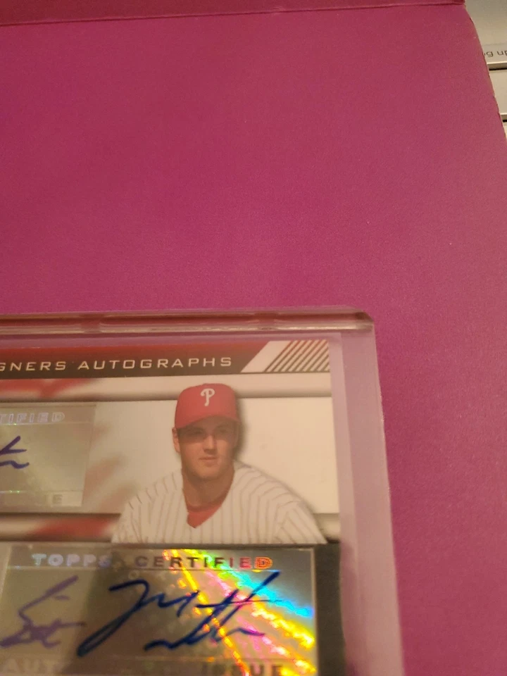 2007 Topps Co Signers #CS-KMA Karstens/Mathieson Autograph NM-MT AU - Image 3 of 4