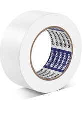 Duct Tape White Heavy Duty - 1.88 in 35 Yds Waterproof No Residue Strong Adhe...