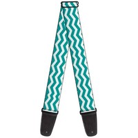 Guitar Strap - Chevron Stripe White/Teal (Us Import) ACC NEU