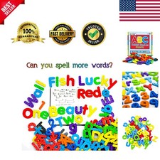 Magnetic Letters and Numbers for Classroom Educating Kids in Fun -Educational...