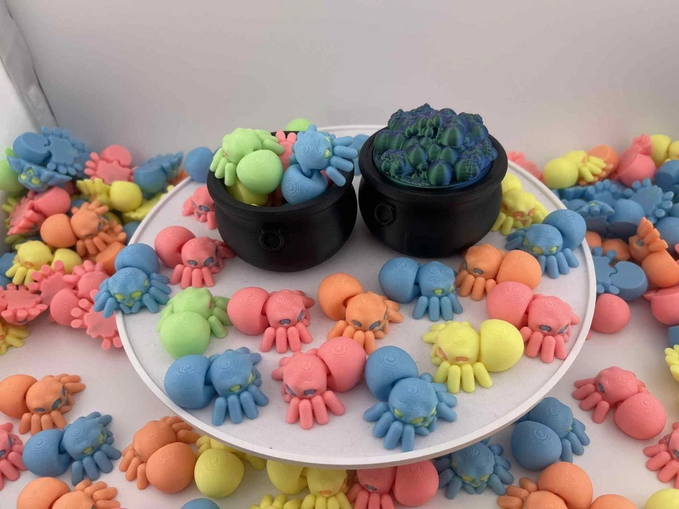 Caldero de Halloween Favores de Fiesta Foto 3 de 4