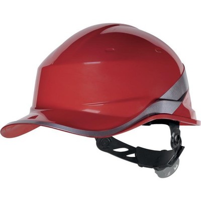 Delta Plus Diamond V rot ABS Hochsicht elektrisch isolierter Schutzhelm
