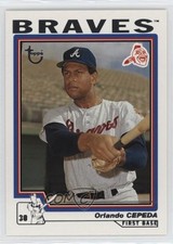 2004 Topps Retired Signature Edition Orlando Cepeda #36 HOF 4l3