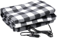 Heated Blanket - 12-Volt Electric Blanket for Car, Truck, SUV, or RV - Portable