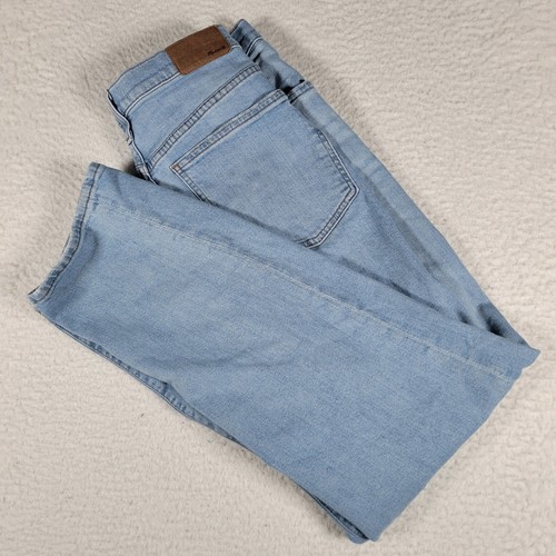 Madewell Perfect Vintage Straight Jean Women Size 28 Light Wash High Rise Denim