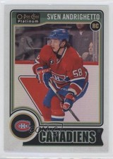 2014-15 O-Pee-Chee Platinum White Ice 126/199 Sven Andrighetto #154 0c3