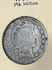 1907-S Barber Quarter