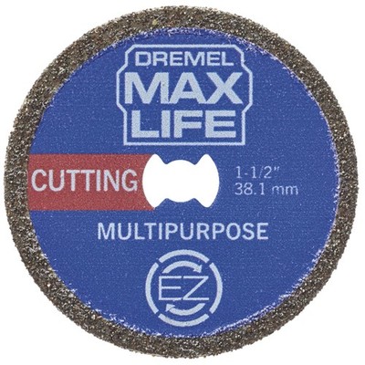 38.1mm High Performance Diamond Wheel Blue Dremel Max Life EZ545HP 1-1