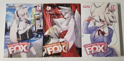 Tamamo-Chan's A Fox! Vol. 1,2,3 Art and Story by Yuuki Ray - English Manga Book
