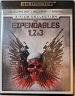 The Expendables 1-3: 3-Film Collection 4K UHD Blu-Ray + Digital