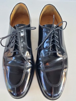 Cole Haan Calhoun Black Leather Split Toe Derby Dress Shoes C00588 Men Size 11 D
