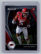 Rakeem Boyd 2021 Panini Prizm Draft Picks #152 Arkansas Razorbacks