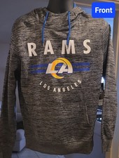 Los Angeles Rams Graphic Hoodie, Gray Size-M, NWT.