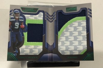 2022 Panini Playbook Kenneth Walker III Seahawks Rookie Jumbo Booklet 03/49