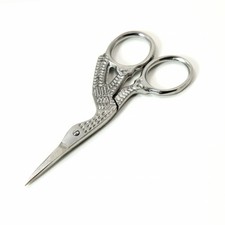 3.5 Inch Tailoring Straight Sharp Tip Scissors Stainless Steel Stork Craft