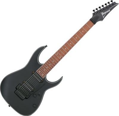 B-WARE Ibanez RG7420EX-BKF Black Fat 7-Saiter E-Gitarre Wizard III 2x Humbucker