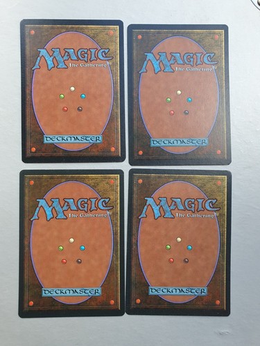 Basal Thrull x4 PLAYSET, MTG Fallen Empires (1994) Common Black Creature NM - Picture 2 of 2