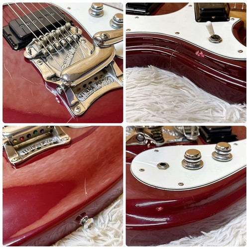 Morales ZES-300 Mosrite Style Vintage Electric Guitar Japan Ventures Bizarre - Picture 7 of 10