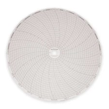 Dickson C456 Chart, 8 In, 0 To 200, 24 Hr, Pk60
