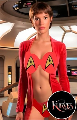 T'POL STAR TREK V1  | VIRGIN NOTI | SINGLE COVER EDITION | KURVES COMICS