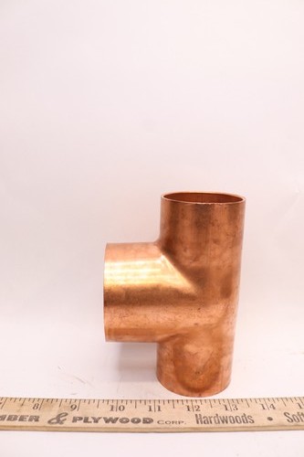 Copper Reducing Tee Fitting 2" x 2" x 2-1/2" - 1531CCRT-5