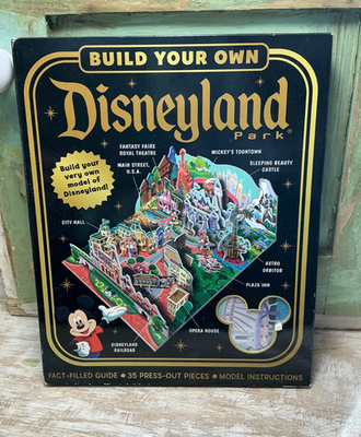 #ad Build Your Own Disneyland Park 3D Model Book Igloo Books 2021 Press Out Sealed $12.00
