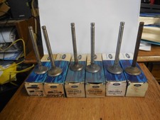 New Oem Ford 170 200 250 Ci 6 Cylinder Exhaust Valves Set Of 6 1965 - 1977 New Oem Ford 170 200 250 Ci 6 Cylinder Exhaust Valves Set Of 6 1965 - 1977