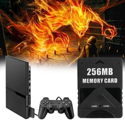 256MB Megabyte Speicherkarte fit für Sony PS2 Slim Game Data Console