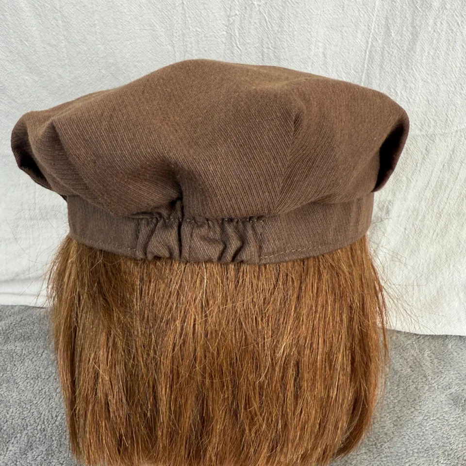 Harley-Davidson Women Brown Newsboy Fiddler Cap Hat Embroidered Logo Cotton Y2K - Image 4 of 4