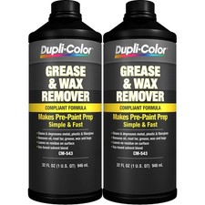 Duplicolor CM543 (2-Pack), Soy Based Grease & Wax Remover Paint Prep, 32 oz
